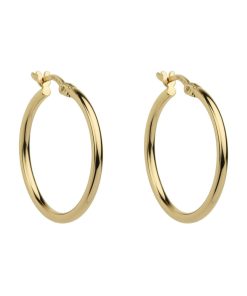 Simple Hoop Small Yellow