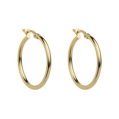 Simple Hoop Small Yellow