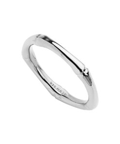 Bamboo Ring Silver