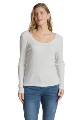 Plage Long Sleeve T-shirt / White