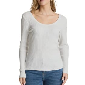 Plage Long Sleeve T-shirt / White