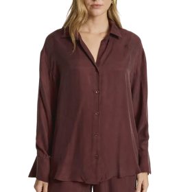 Calista Shirt / Mahogany