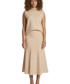 Zala Knit Skirt / Bisque