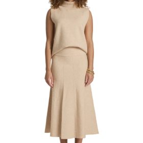 Zala Knit Skirt / Bisque