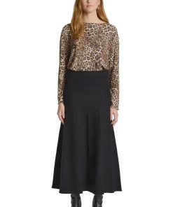 Zala Knit Skirt / Black