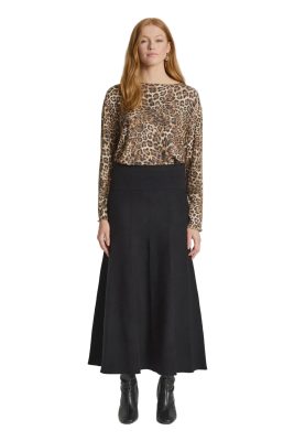 Zala Knit Skirt / Black