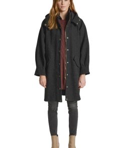Sable Hood Jacket / Char