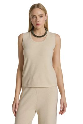 Samira Knit Tank / Bisque