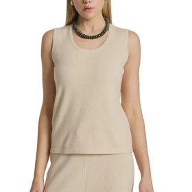 Samira Knit Tank / Bisque