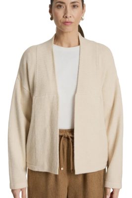 Samira Crop Cardigan / Bisque