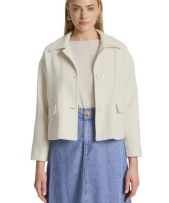 Wanderer Crop Jacket / Ecru