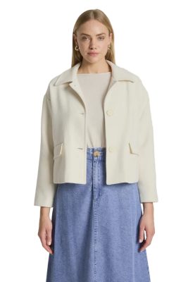 Wanderer Crop Jacket / Ecru