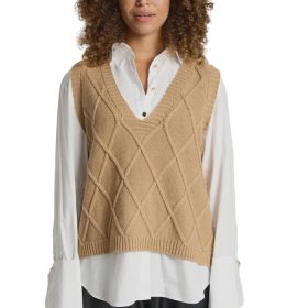 Liora Knit Vest / Mocha