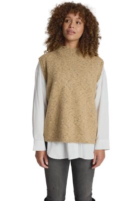Zarda Knit Vest / Mocha