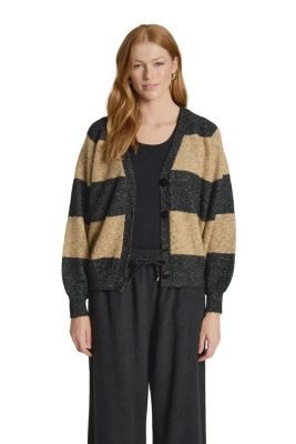 Zarda Cardigan - Mocha / Black