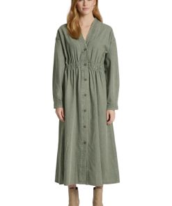 Bodhi Denim Dress / Olive