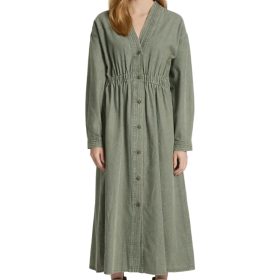Bodhi Denim Dress / Olive