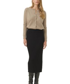 Juno Knit Skirt / Onyx