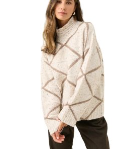 Mckenna Diamond Jumper / Ivory