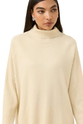 Juno Relaxed Roll Neck Jumper - ONESIZE