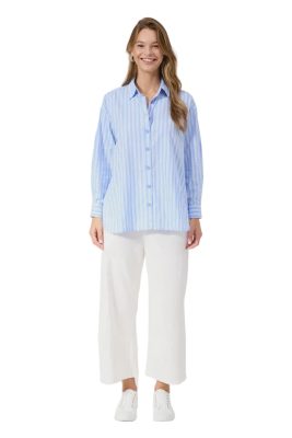 Monterosa Stripe Shirt / Baby Blue