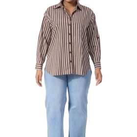 Monterosa Stripe Shirt / Brown