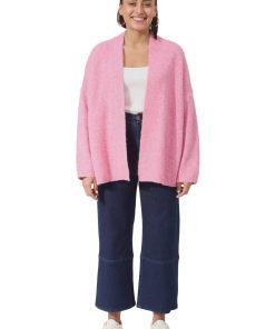 Ottawa Crop Cardigan Pink/ONE SIZE