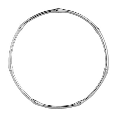 Bamboo Silver Bangle