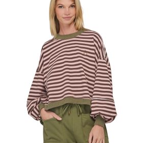 Guru Sweater Dusty Pink Stripe
