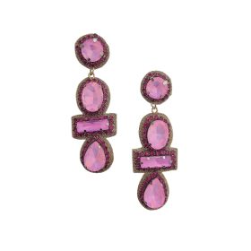 Dolly Pink Gem Earring