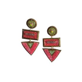 Beaded Arrow Earring