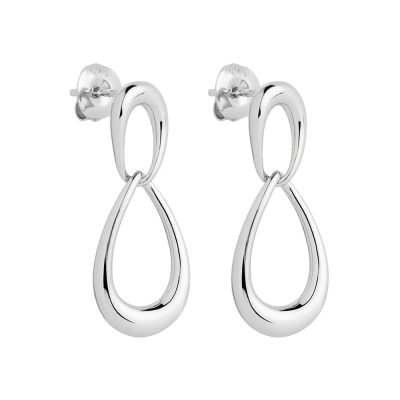 Vivante Silver Drops Grande Earrings