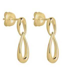 Vivante Yellow Gold Petite Earrings