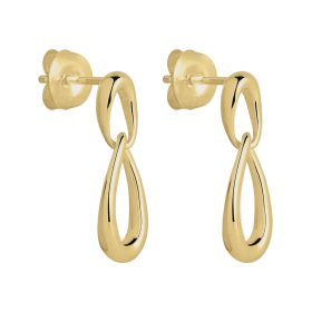 Vivante Yellow Gold Petite Earrings