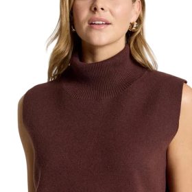 Zala Knit Vest / Mahogany