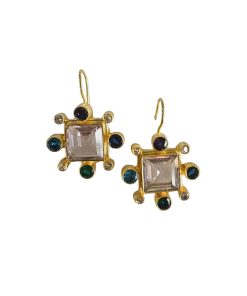 Wynter Gemstone Drop Earring