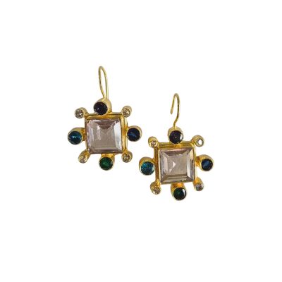 Wynter Gemstone Drop Earring