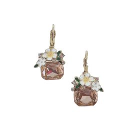 Rose Crystal Earring