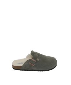 Lego Shoe Vintage Green Suede