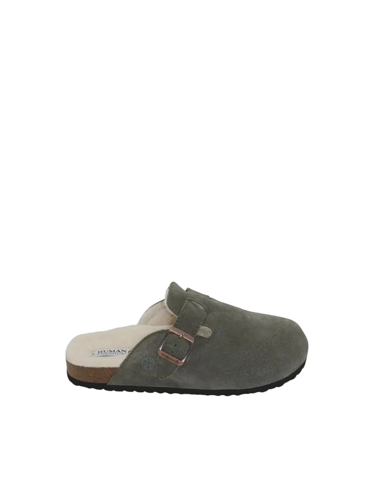 Lego Shoe Vintage Green Suede