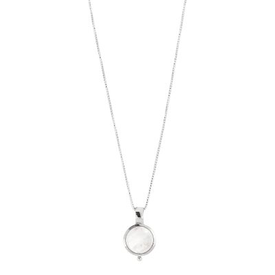 Garland Silver Moonstone Necklace