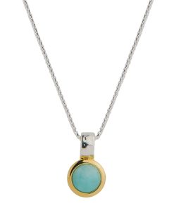 Solace Two-Tone Amazonite Necklace