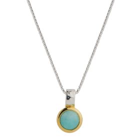 Solace Two-Tone Amazonite Necklace