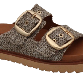 Avery Shoe Beige Raffia