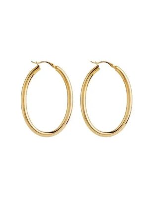 Orbit Hoop Earring Gold