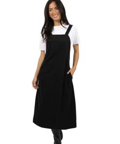 T-Shirt Pinafore Black
