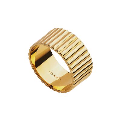 Raya Wide Ring Gold