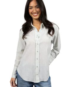 Nala Stripe Shirt Green