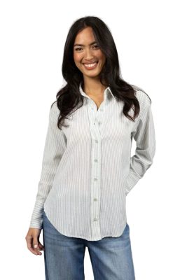 Nala Stripe Shirt Green