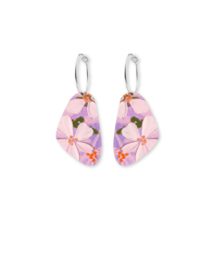 Kelsie Rose Floating Florals Pippi Hoop Earring